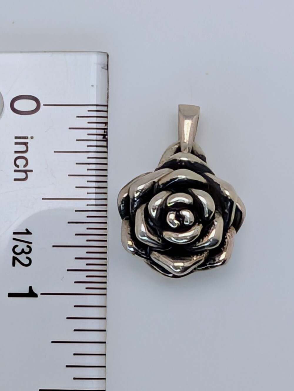 Rose S925 Sterling Silver Pendant - Picture 5 of 7